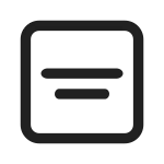Textbox Align SVG Icon